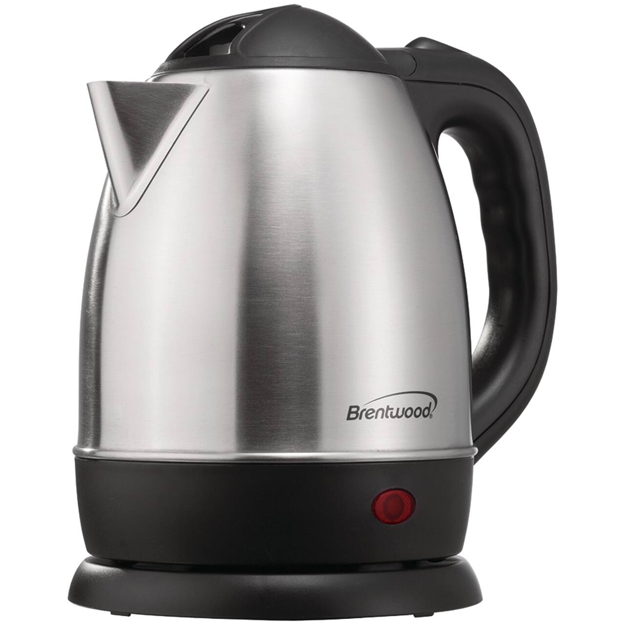 Brentwood 1.2L Stainless Steel Electric Cordless Tea Kettle